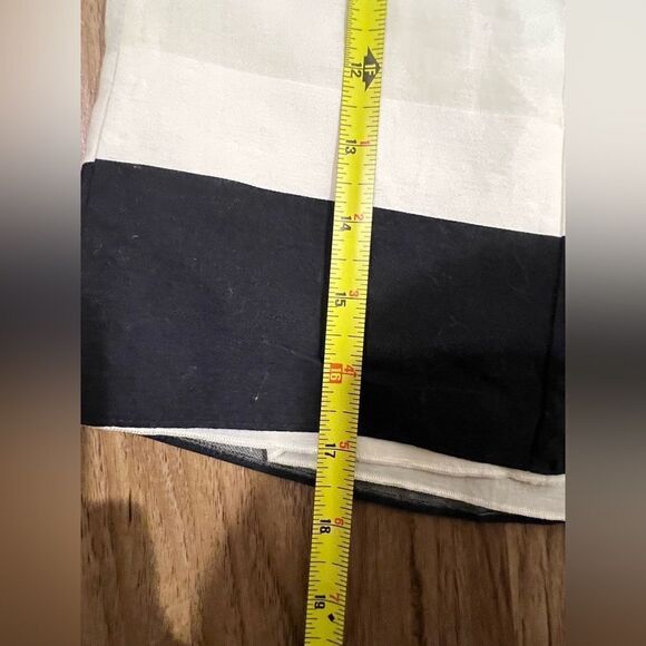 ARMANI EXCHANGE Drawstring Striped A-Line Skirt - Picture 8 of 8